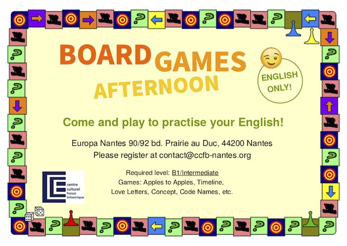 Boardgames Afternoon