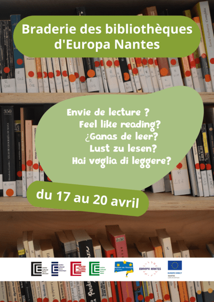 Braderie des bibliothèques d’Europa Nantes