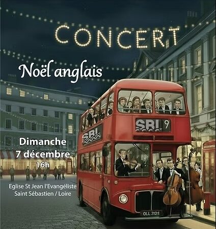 Concert, Noël anglais – Saint Sebastien/Loire