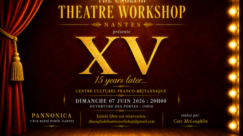 The English Theatre Worshop – le 7 juin